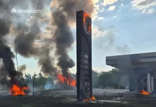 Враг системно уничтожает АЗС на трассах Днепропетровщины: заправиться в дороге невозможно